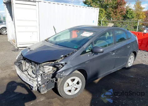 2010 Toyota Prius Iii из США, поврежденный, VIN JTDKN3DU4A0114125